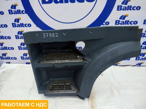 Корпус подножки левый