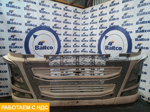 Бампер передний (ноускат) правый