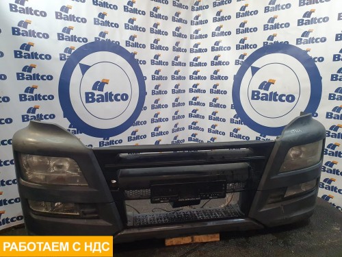 Бампер передний (ноускат) правый